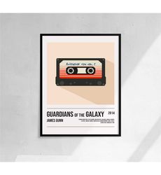 guardians of the galaxy - movie poster minimalist