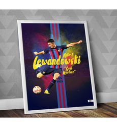 robert lewandowski - fc barcelona / fcb /