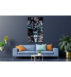 lewis hamilton ready to hang canvas wall art