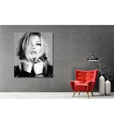 kate moss ready to hang canvas wall art
