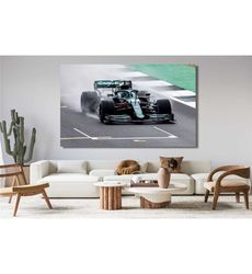 fernando alonso ready to hang canvas wall art