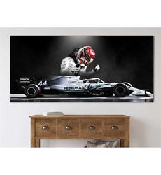 lewis hamilton f1 canvas wall art ,mercedes car