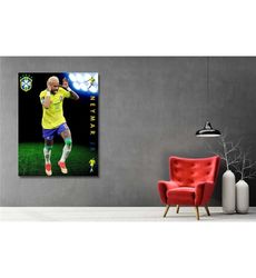 neymar ready to hang canvas wall art, neymar