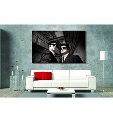 blues brothers ready to hang canvas wall art