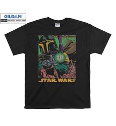 boba fett vintage comic book t-shirt hoody kids