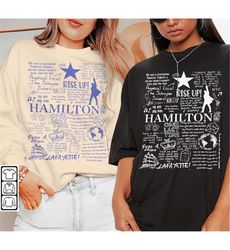 hamilton musical doodle art shirt, hamilton musical sweatshirt,