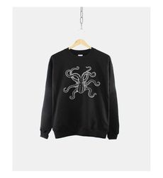octopus sweatshirt - womens octopus sweater - nautical