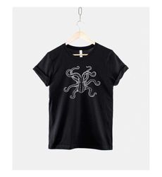 octopus t-shirt - womens octopus shirt - nautical