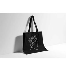 king charles iii tote bag - king charles