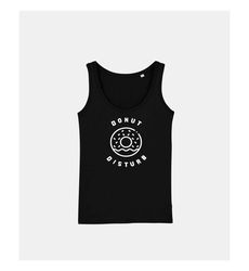 donut disturb vest - permanently tired sleeping tank