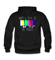 post production hoodie. film student hoodie. post production