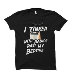 radio shirt. radio lover gift. radio lover shirt.