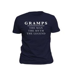 gramps shirt. grandfather gift. gramp gift. grandpa gift