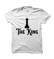 king shirt. king gift. chess game shirt. chess