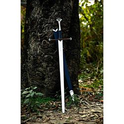 anduril sword of strider, custom engraved sword, lotr sword, lord of the rings king aragorn ranger sword, strider knife