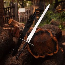 custom hand forged lord of the rings stainless steel nazgul sword, raingwraith sword, beautiful wedding gift for him