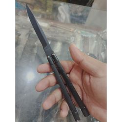 stainless steel butterfly knife comb trainer