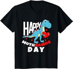 happy mothers day son for mom rawr trex dino toddler boy
