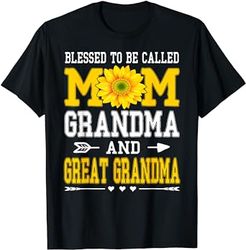 blessed to be called mom grandma great grandma mothers day