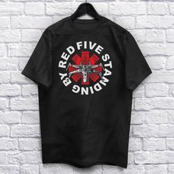 red pilot t-shirt unisex (for men and women) shirt heavy metal funny shirts metalhead shirt music parody