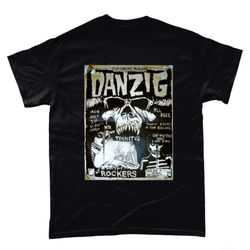 danzig 1980s punk flyer band shirt