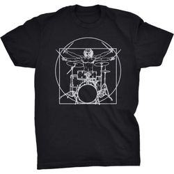 drummer t-shirt drums guitar bass rock band brithday