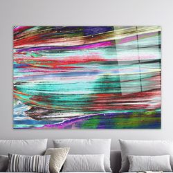 contemporary glass wall art,colorful painting,glass wall art modern,wall decoration,glass wall art,abstract wall decorat