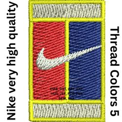 best nike embroidery very high quality with 5 colors dst, art, exp, hus, jef, pcs, pes, sew, xxx,