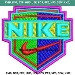 nike logo embroidery very high quality with 6 colors very high quality with 5 colors, t-shirt s design,