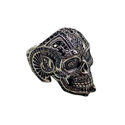 men's ring steampunk skull mechanicus, code 700160ym, completely 925 sterling silver