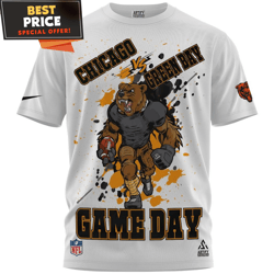 chicago bears vs green bay game day tshirt, chicago bears fan gifts  best personalized gift  unique gifts idea