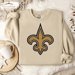 new orleans saints logo embroidery design, new orleans saint nfl logo sport embroidery machine design