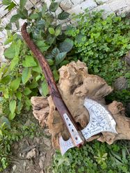 hand forged fully operational leviathan god of war axe, ragnar god of war, kratos viking bearded axe, norse axe, celtic