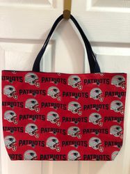 New England Patriots tote bag, Custom Bag