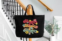 mama tote bag mama gift, gift for mama, mommy tote bag, personalized mothers day gift for mama, mama mothers day gift