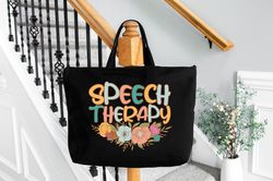 speech therapy tote bag speech pathology bag christmas gift,back to school gifts for speech therapist