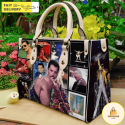 freddie mercury leather bag,music handbag,travel handbag