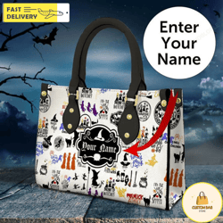 hocus pocus halloween handbag,horror leather bag,leather handbag 2