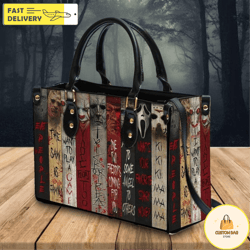 horror characters halloween leather bag,horror handbag,halloween bags and purses