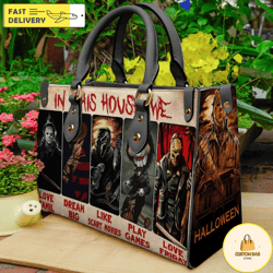 horror characters halloween women leather bag, halloween women bags and purses ,halloween women bag 3