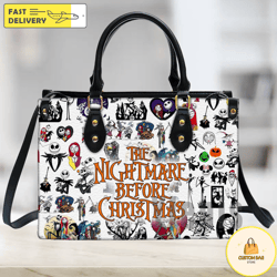 the nightmare before christmas leather bag,the nightmare crossbody bag,the nightmare before christmas purse wallet 1