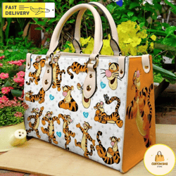 tigger leather handbag,women tigger handbag,disney pu bag 2