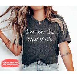 drummer tshirt drummer gift drumming shirt percussionist musician shirt band shirt funny wife shirt girlfriend shirt mus