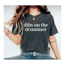 drummer tshirt drummer gift drumming shirt percussionist musician shirt band shirt funny wife shirt girlfriend shirt mus