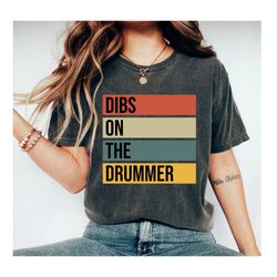 drummer tshirt drummer gift drumming shirt percussionist musician shirt band shirt funny wife shirt girlfriend shirt mus