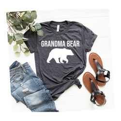 Grandma Bear Shirt Christmas Gift For Grandma Grandma Bear Tee Grandma Shirt Grandmother Shirt Grandma Gift Mothers Day