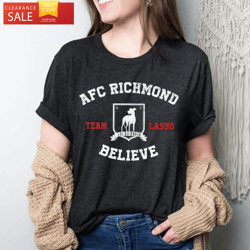 afc richmond ted lasso tee gift for roy kent fans  happy place for music lovers