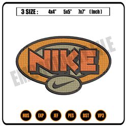 retro nike logo embroidery designs