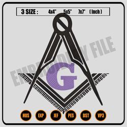 masonic awards embroidery logo for bag,logo embroidery, embroidery