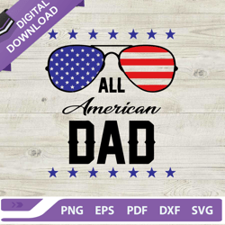 all american dad svg, 4th of july svg, american dad svg